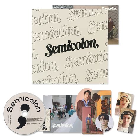 SEVENTEEN Special Album Semicolon Sleeve CD R Folded Postcard