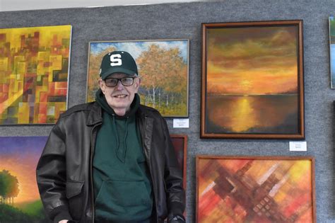 Rodney Artist Richard Jenkins Shows Work At Artworks Big Rapids