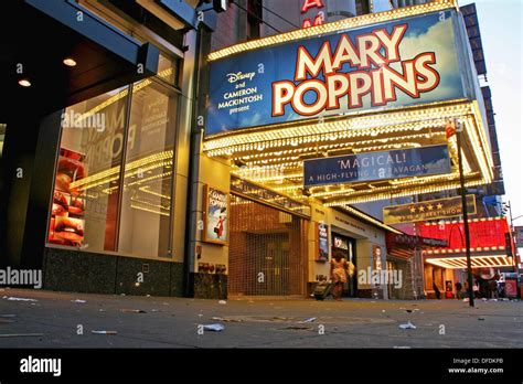 Music, Mary Poppins, Broadway, New York, USA Stock Photo - Alamy