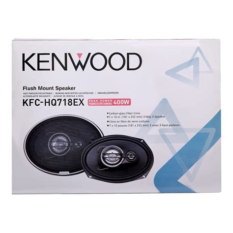 قیمت و مشخصات اسپیکر خودرو کنوود مدل kenwood-kfc-HQ718ex بسته دو عددی ...