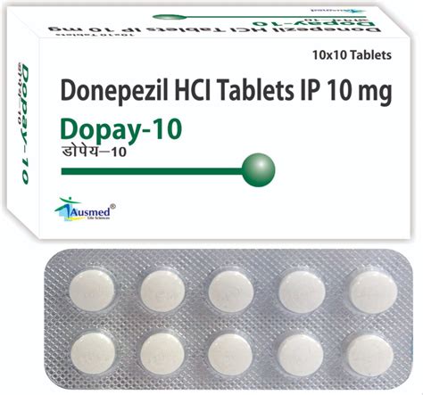 Donepezil Hydrochloride Ip Mg Tablet X Tablets At