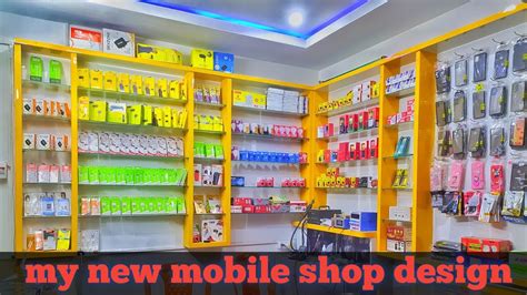 Mobile Shop Furniture Design Mobile Shop Design Youtube