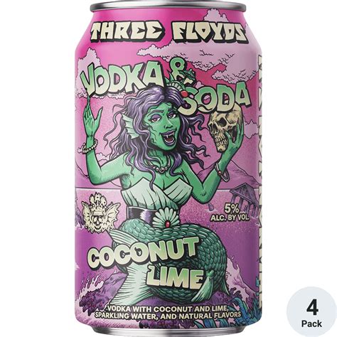 3 Floyds Coconut Lime Vodka Soda Total Wine And More