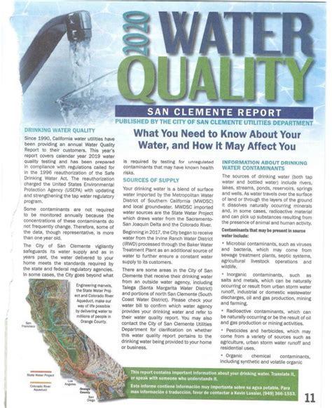 2020 Water Quality Report – Pacific Water Solutions