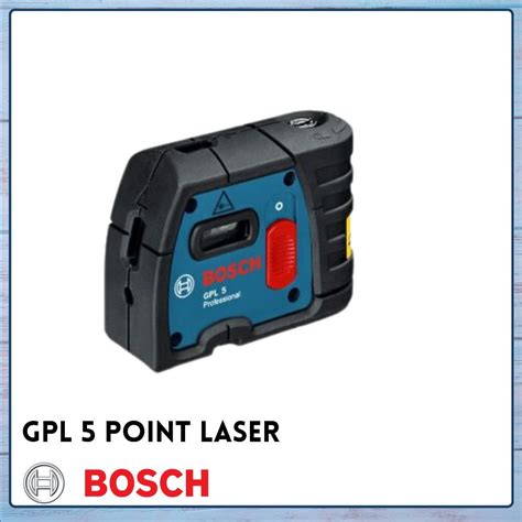 Bosch Point Laser Gpl Five Point Self Leveling Alignment Laser