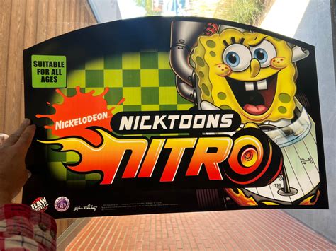 NickToons Nitro Arcade Marquee – Escape Pod Online