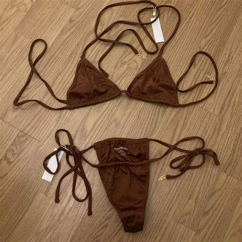 NWT Beautiful Inamorata Bikini Size L Runs Depop