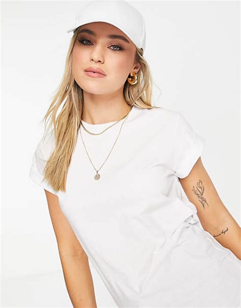 Asos Design Ultimate T Shirt With Crew Neck In White Asos