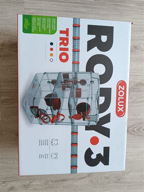 Zolux Rody 3 Trio klatka dla chomika, myszy. Kraków Mistrzejowice • OLX.pl