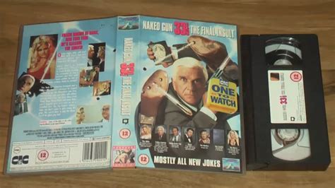 The Naked Gun Vhs Video Tape Cassette Big Box Ex Rental Cic Pal Picclick Uk