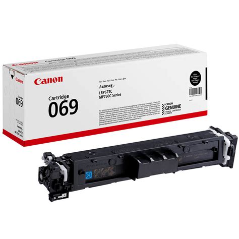 Canon Genuine 069 / 069H Color imageCLASS Laser Toner — Black, Standard Yield (1PK) (CRG-069-BK-STD-1PK)