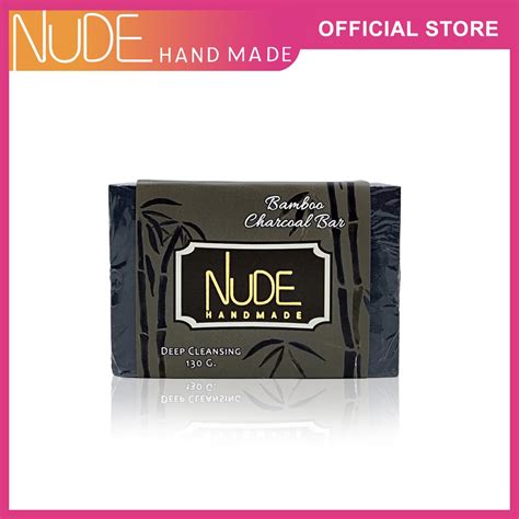 Nude Handmade Essentials Bamboo Charcoal Bar Soap G Shopee Philippines