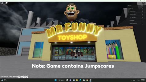 Escape Mr Funnys Toyshop Scary Obby😨 Youtube