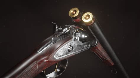 Toz 66 Double Barrel Shotgun — polycount