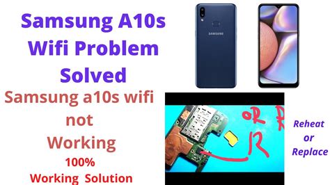 Samsung A S Wifi Problem Samsung A S Wifi Not Working Samsung