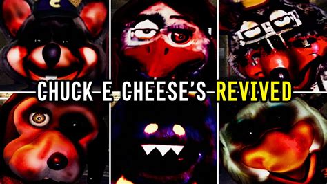 Five Nights At Chuck E Cheeses Revived All Jumpscares Youtube