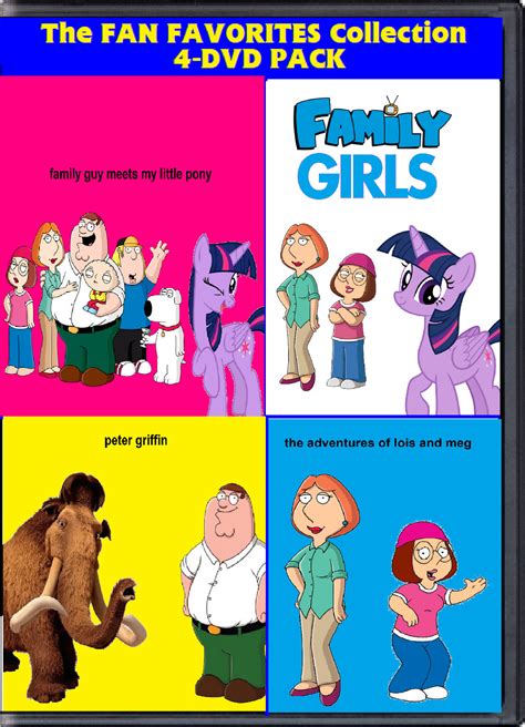 The 4 Family Guy Crossover Dvd Pack by raffaelecolimodio on DeviantArt