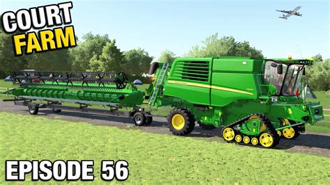 TIME TO BUY A NEW COMBINE Court Farm Country Park FS22 Ep 56 - YouTube