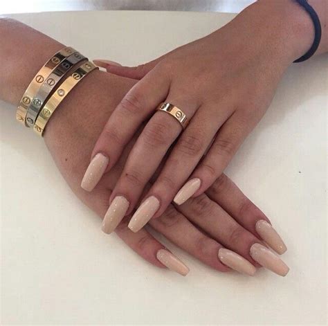 pinterest вσηνtα Pretty nails Nails inspiration Nude nails