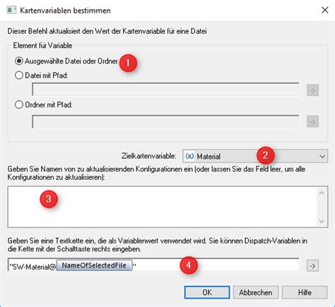 Iknow Solidworks Pdm Wie Können Werte Der Karte Nachträglich Auf Alle Konfigurationen Mit