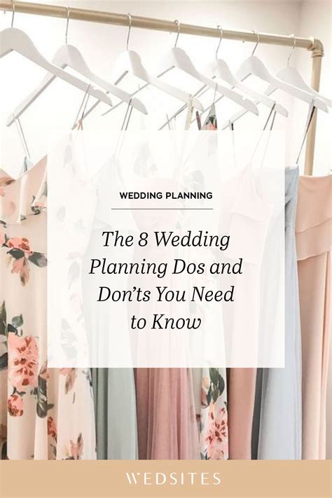 8 Important Wedding Planning Dos And Don Ts You Need To Know How To