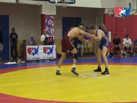 University Freestyle Kg Luke Manuel Vs Dustin Kilgore Youtube