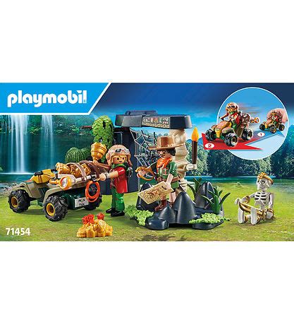 Playmobil Chasse au trésor dans la jungle 71454 72 Parties