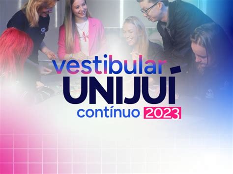 Vestibular Contínuo últimos dias para realizar a inscrição Unijuí