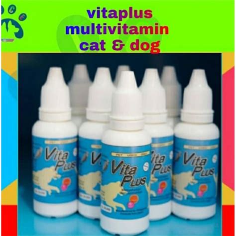 Jual Vitaplus 30 Ml Multivitamin Kucing Anjing Vitamin Kucing Vita Plus