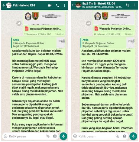 Jangan Panik Ada Solusinya Mahasiswa Kkn Undip Berikan Edukasi