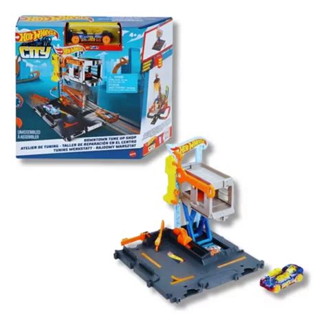 Pista Hot Wheels City Esta O De Reparos Hdr Mattel Mercadolivre