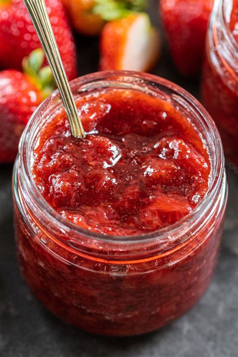 Strawberry Jam (Only 2 Ingredients) - Momsdish