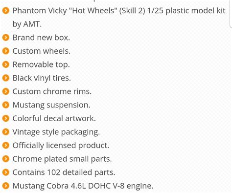 32 Ford Phantom Vicky Hot Wheels Plastic Model Car Vehicle Kit 1 25 Scale 1313