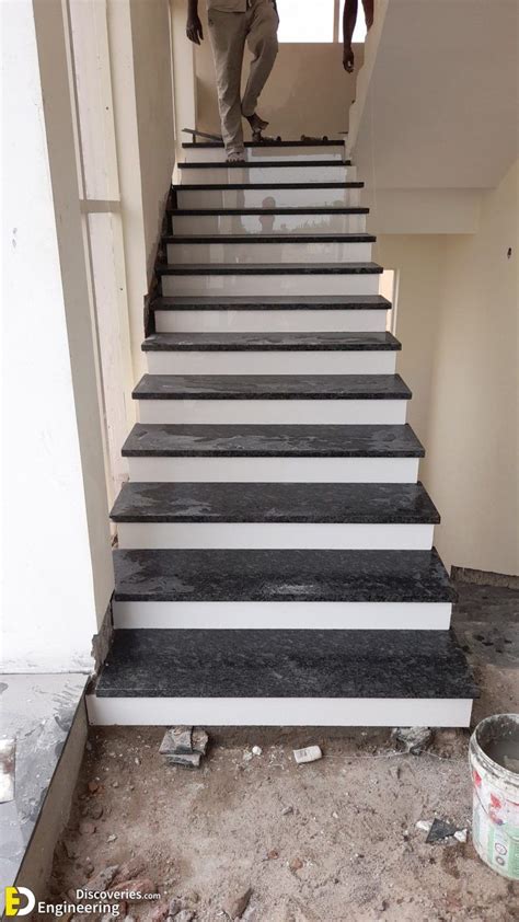 Top 40 Granite Stairs Design With A Combination Of Beauty And