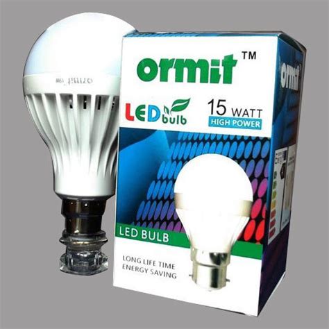 Ormit Cool Daylight W Led Bulb Base Type B At Rs Piece In