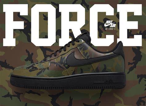 Nike Air Force 1 Low 07 „medium Olive Camo Reflective”