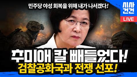 추다르크 윤석열에게 전쟁선포 김두일작가의 일침 한동훈의 공권력 사적이용 일본 Iaea에 뇌물주고 데이터조작했다