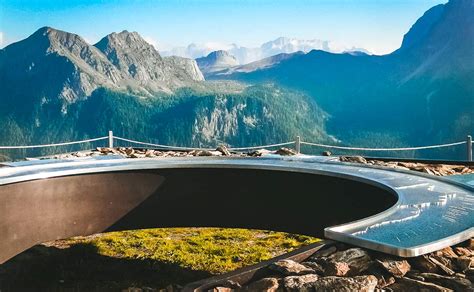 Balcone Sulle Dolomiti Unesco Punto Panoramico Alpe Tognola