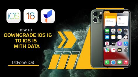 Downgrade Ios To Ios Without Losing Data Downgrade Ios With