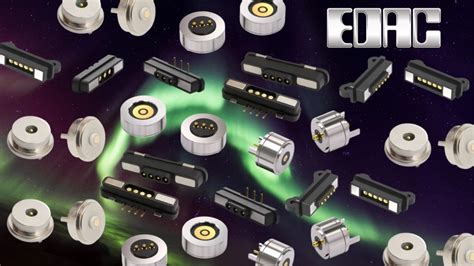 New Magnetic Spring Loaded Pogo Pin Connectors By Edac Edac