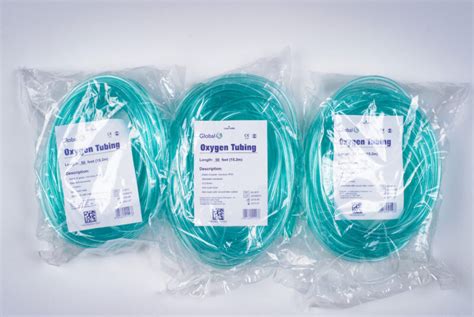 Global Crush Resistant Oxygen Tubing Green Medical Sales Supply