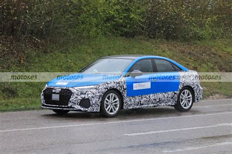 Audi A3 Sedan 2024 captured in the first tests in Europe - New Electric ...