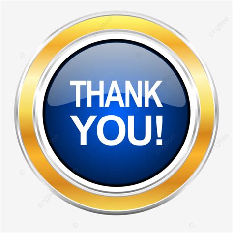 Thank You Icon Icon, Thanks, Illustration, Blue PNG Transparent Image ...