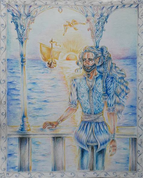 Cirdan the shipwright from The Silmarillion by LeilinGil on DeviantArt