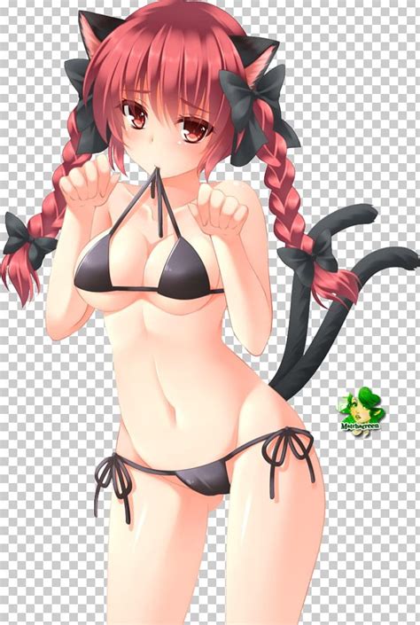 Anime Bikini Swimsuit Ecchi Female PNG Clipart Action Figure Anime