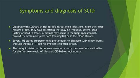 Severe Combined Immunodeficiency Ppt