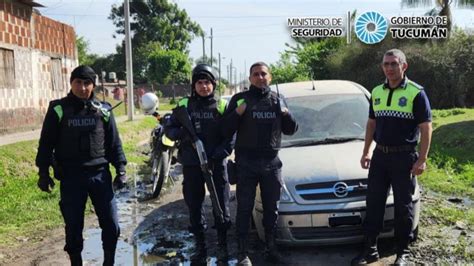 La Policía logró recuperar un auto que había sido robado Comunicación