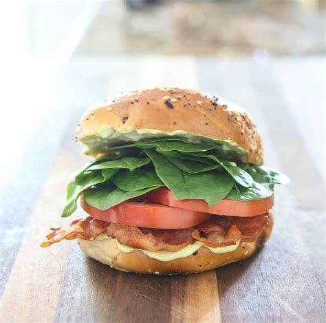 Eclectic Recipes Everything Bagel Blt With Pesto Aioli Eclectic Recipes