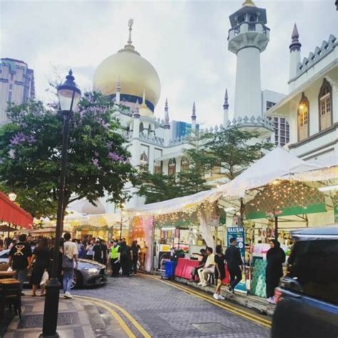 Kampong Gelam Bazaar 2023 Light Projections 80 Food Stalls