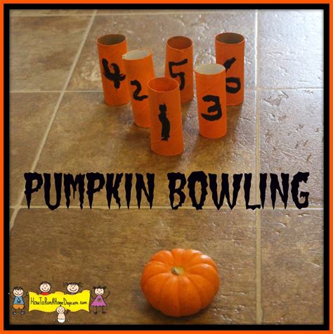 Pumpkin Bowling How To Run A Home Daycare